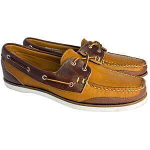 Rancourt & Co Men's Ranger Moc Natural Tan 11 D Made in Maine USA Moccasins